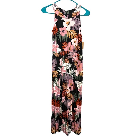 Bixby Nomad Floral Maxi Dress with Pockets Girls Large (12-14) - Picture 1 of 5